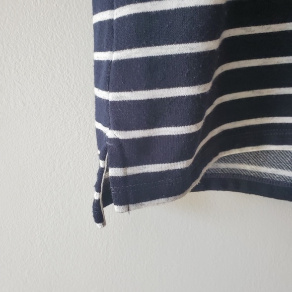 Abercrombie Navy Striped Shift Dress - Picture 4 of 6